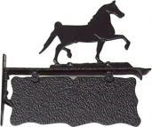 Naambord paard